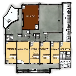 Ranch Style Floor Plan Png Vhi40 PNG image