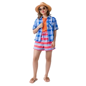 Random Person In Summer Clothes PNG 87