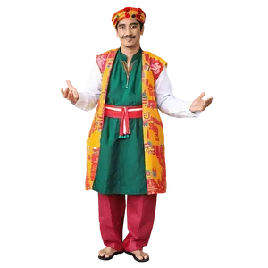 Random Person In Traditional Costume PNG Fbl85 PNG