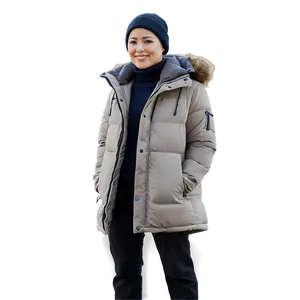 Random Person In Winter Coat Png 06252024 PNG image