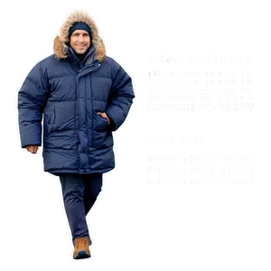 Random Person In Winter Coat PNG 90 PNG