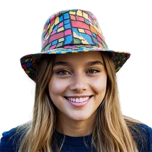 Random Person With Hat Design PNG Grr68 PNG