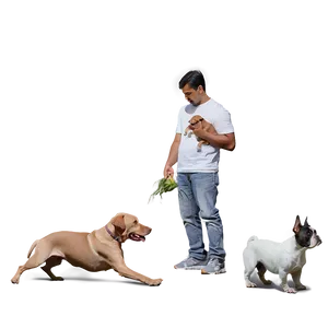 Random Person With Pets Png Ssf PNG image