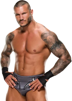 Randy Orton Wrestler Pose