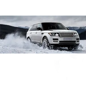 Range Rover In Snow Adventure Png 06252024 PNG image