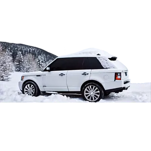 Range Rover In Snow Adventure PNG 90