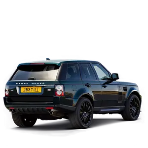 Range Rover Sporty Silhouette PNG Wyw62 PNG