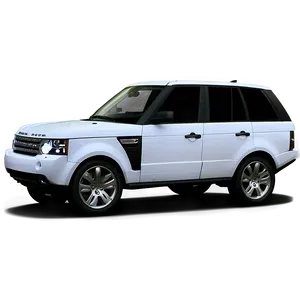 Range Rover White Pure PNG Qih