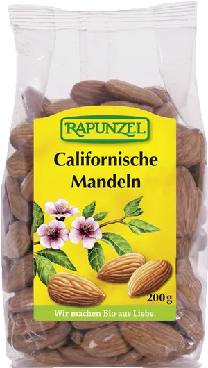 Rapunzel Californische Mandeln Packaging