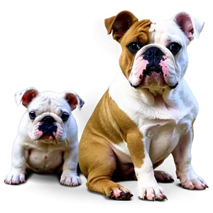 Rare Colored Bulldogs PNG Miy96 PNG