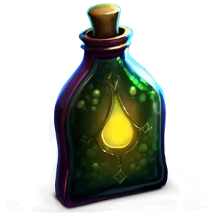 Rare Potion Bottle PNG Msx92