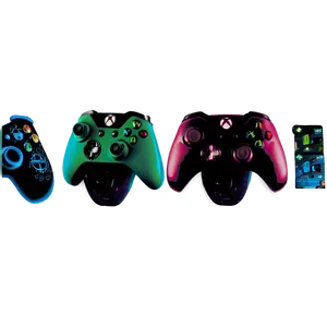 Rare Xbox Controller Collection PNG 19