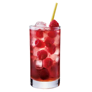 Raspberry Iced Tea Drink Png 4 PNG image