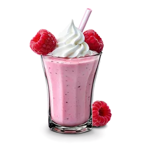 Raspberry Milkshake PNG Jfg28