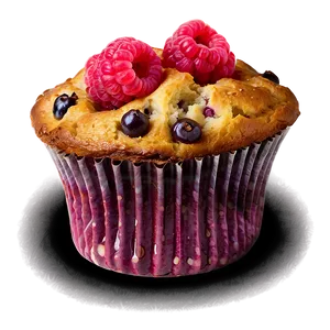 Raspberry Muffin Png 88 PNG image