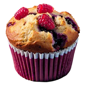 Raspberry Muffin Png 9 PNG image