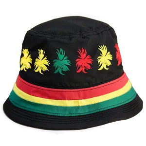 Rasta Bucket Hat Png 06282024 PNG image