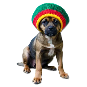 Rasta Hat For Pets PNG Dyj