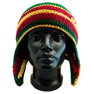 Rasta Hat In Crochet PNG Msy
