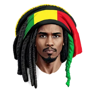 Rasta Hat Style Guide PNG Vsl