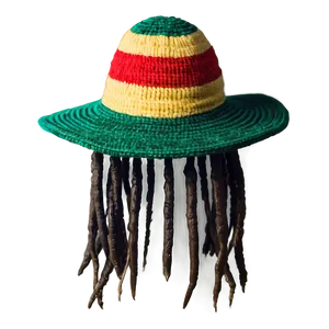 Rasta Hat With Dreadlocks Png Nji18 PNG image