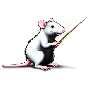 Rat Clipart Black And White Png 58 PNG image