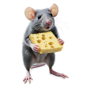 Rat With Cheese Png 38 PNG image