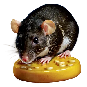 Rat With Cheese Png 94 PNG image