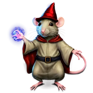 Rat Wizard Magic Png Oyq PNG image