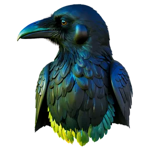 Raven Head PNG 05062024