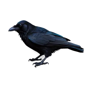 Raven In Darkness PNG 05062024
