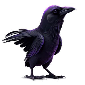 Raven In Darkness Png Cis PNG image