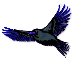 Raven Tattoo Design PNG Ncl