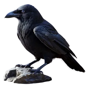 Raven With Glowing Eyes Png 83 PNG image