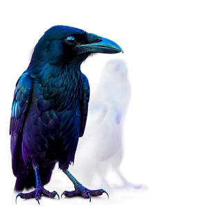 Raven With Glowing Eyes Png Srk PNG image