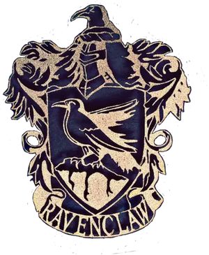 Ravenclaw House Crest Hogwarts PNG image