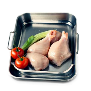 Raw Chicken In Tray Png 06272024 PNG image