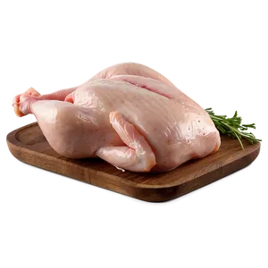 Raw Chicken With Herbs Png 35 PNG image