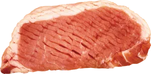 Raw Pork Loin Cut Isolated PNG image