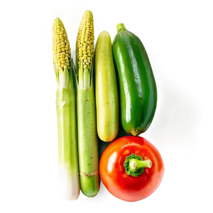 Raw Vegetables PNG 89