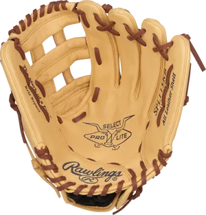 Rawlings Select Pro Lite Baseball Glove PNG image