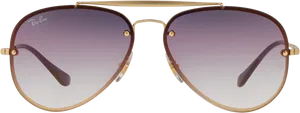 Ray Ban Aviator Sunglasses PNG image