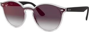 Ray Ban Gradient Sunglasses PNG image