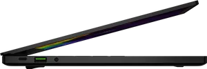 Razer Blade Laptop Side View PNG image