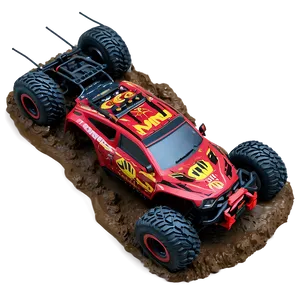 Rc Car In Mud Png 06252024 PNG image