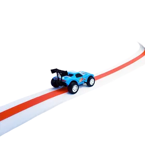 Rc Car On Track PNG Eap7