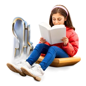 Reading Book Clipart PNG 06242024