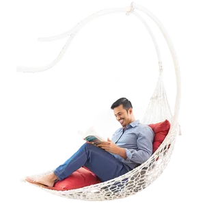 Reading Book In Hammock Png 37 PNG image