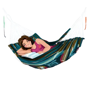 Reading Book In Hammock Png 94 PNG image