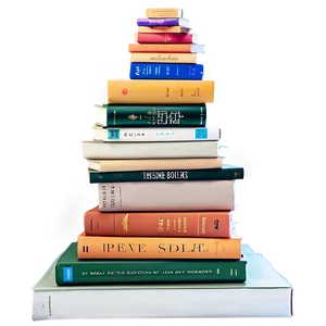 Reading Books Stack PNG Ddd11 PNG